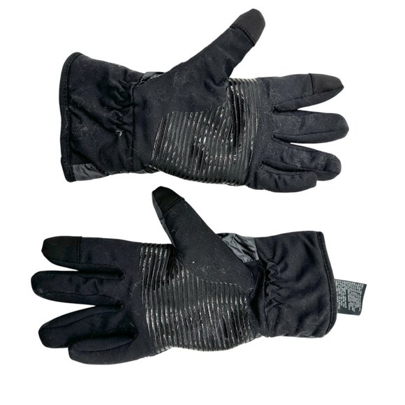 All In Motion Black S/M Winter Gloves Insulated Womens Stretch Grip Durable - Picture 5 of 6